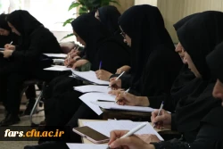 دوره آموزشی تربیت ارزیابان داوطلبان متعهدین خدمت در سالن اجتماعات پردیس شهید باهنر فارس برگزار گردید 3