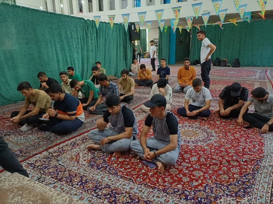 کاروان زیارتی شهدای خدمت حرکت کرد 6