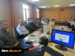 دوره آموزشی معاونین، کارشناسان مالی، کارپردازان، و انبار داران پردیس ها و مراکز دانشگاه فرهنگیان استان فارس 5