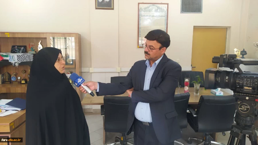 فیلم/ گزارش خبری روند ارزیابی داوطلبان در حوزه ارزیابی خواهران و برادران دانشگاه فرهنگیان فارس در شبکه استانی فارس  3