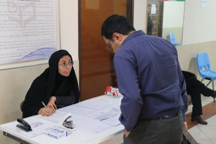 فرایند مصاحبه متقاضیان تدریس در دانشگاه فرهنگیان فارس 4