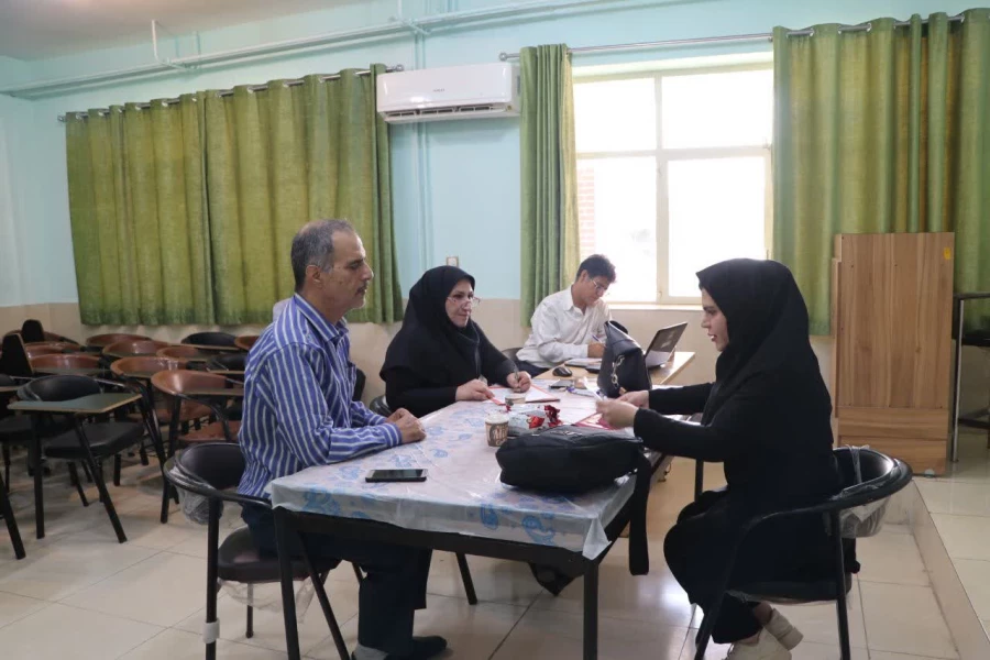 فرایند مصاحبه متقاضیان تدریس در دانشگاه فرهنگیان فارس 5