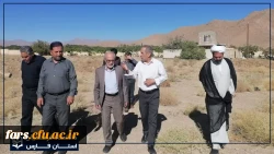 بازدید دکتر صادقی رئیس دانشگاه فرهنگیان استان فارس از فضا و امکانات مرکز شهید بهشتی اقلید 2