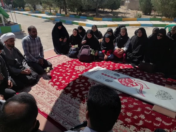 تجدید میثاق جمعی از دانشجویان و کارکنان دانشگاه های شهرستان اقلید با مقام شامخ شهدا  2