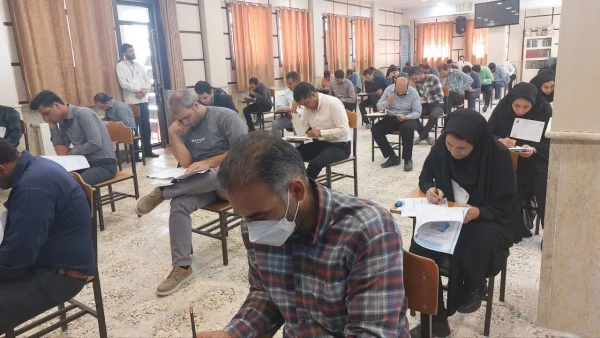 'گزارش تصویری برگزاری آزمون اصلح ویژه مهارت آموزان ماده 28، سری هشتم، نهم، دهم  4