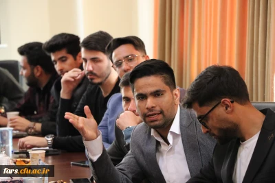 جلسه سرپرست دانشگاه فرهنگیان فارس با اعضای شورای صنفی دانشگاه
