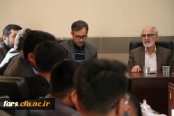 جلسه سرپرست دانشگاه فرهنگیان با اعضای شورای صنفی برگزار شد  4