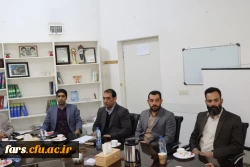 جلسه هماهنگی دانشگاه فرهنگیان و دانشگاه شیراز در خصوص مسابقه 