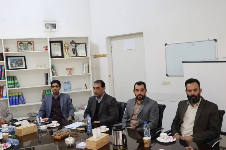 جلسه هماهنگی دانشگاه فرهنگیان و دانشگاه شیراز در خصوص مسابقه "مسیر شناخت۲ " 2