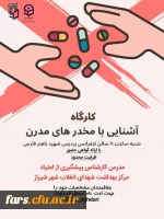 برگزاری کارگاه آشنایی با مخدرهای مدرن در پردیس شهید باهنر شیراز 3