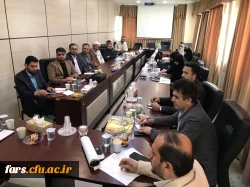 به گزارش روابط عمومی دانشگاه فرهنگیان استان فارس؛اولین جلسه شورای فرهنگی اجتماعی دانشگاه فرهنگیان فارس در سال 1404 در روز چهارشنبه مورخ 1404/01/20 با حضور اعضای محترم شورا برگزار شد.
 2