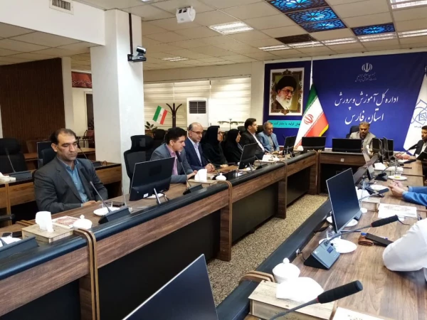 دیدار مسئولان و همکاران دانشگاه فرهنگیان استان فارس با مدیر کل جدید آموزش و پرورش استان 4