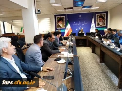 دیدار مسئولان و همکاران دانشگاه فرهنگیان استان فارس با مدیر کل جدید آموزش و پرورش استان 5