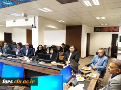 دیدار مسئولان و همکاران دانشگاه فرهنگیان استان فارس با مدیر کل جدید آموزش و پرورش استان 6