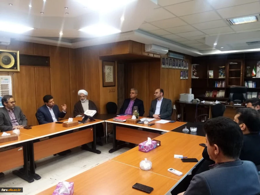 دیدار مسئولان و همکاران دانشگاه فرهنگیان استان فارس با مدیر کل اداره نوسازی مدارس استان
 2
