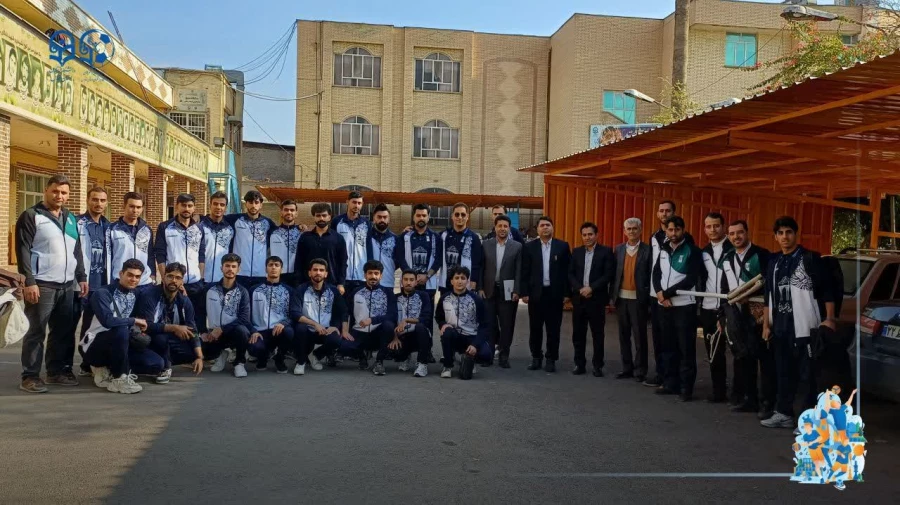 بدرقه کاروان ورزشی دانشجومعلمان پسر دانشگاه فرهنگیان فارس به بیست و پنجمین المپیاد فرهنگی - ورزشی دانشجومعلمان سراسر کشور  8