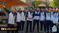 بدرقه کاروان ورزشی دانشجومعلمان پسر دانشگاه فرهنگیان فارس به بیست و پنجمین المپیاد فرهنگی - ورزشی دانشجومعلمان سراسر کشور  11