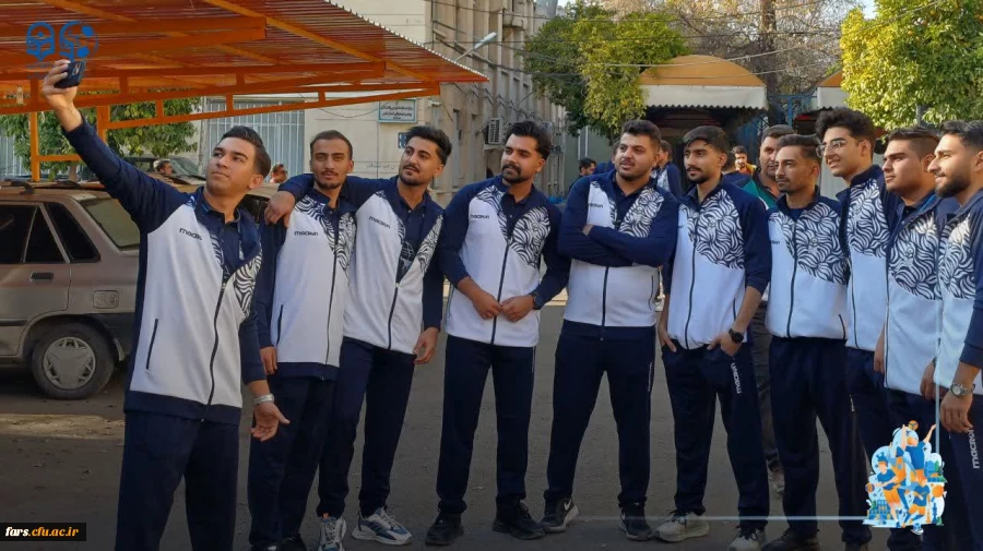 بدرقه کاروان ورزشی دانشجومعلمان پسر دانشگاه فرهنگیان فارس به بیست و پنجمین المپیاد فرهنگی - ورزشی دانشجومعلمان سراسر کشور  11