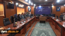 نشست ماهانه کمیته راهبری کارورزی با هدف تعمیق همکاری های اداره کل و نواحی تابعه
 4