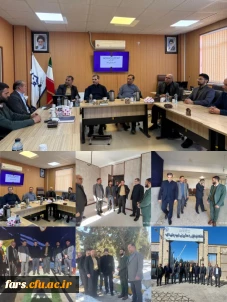 گزارش 

بازدید و جلسه مسئولین ارشد دفتر مرکزی حراست از دانشگاه فرهنگیان واحد شهید بهشتی اقلید