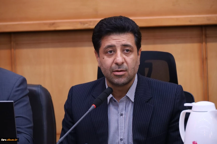 حضور سرپرست دانشگاه فرهنگیان فارس در جمع مدیران و روسای آموزش و پرورش استان فارس  2