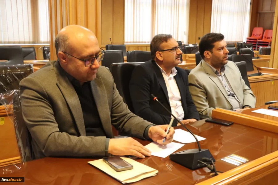 جلسه شورای آموزشی دانشگاه فرهنگیان فارس در سالن جلسات واحد سلمان فارسی شیراز  3