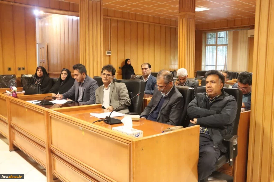 جلسه شورای آموزشی دانشگاه فرهنگیان فارس در سالن جلسات واحد سلمان فارسی شیراز  8