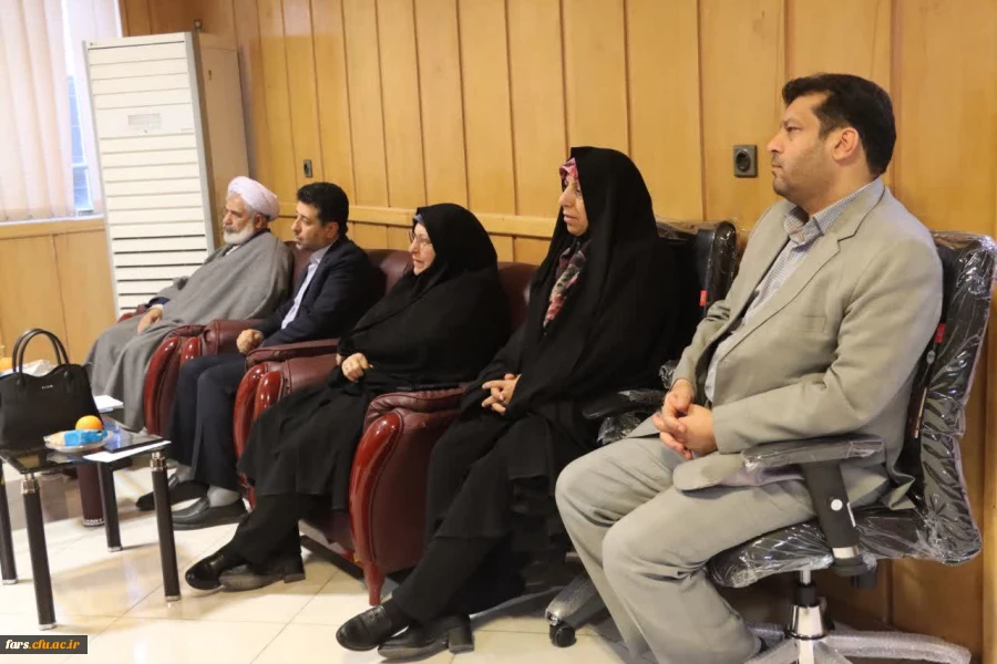 آیین معارفه دکتر امین باقری کراچی، سرپرست معاونت آموزشی و پژوهشی و  دکتر حسین فراست، سرپرست دانشکده علوم پایه دانشگاه فرهنگیان استان فارس 7