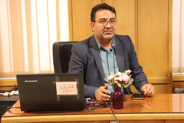 آیین معارفه دکتر امین باقری کراچی، سرپرست معاونت آموزشی و پژوهشی و  دکتر حسین فراست، سرپرست دانشکده علوم پایه دانشگاه فرهنگیان استان فارس 10