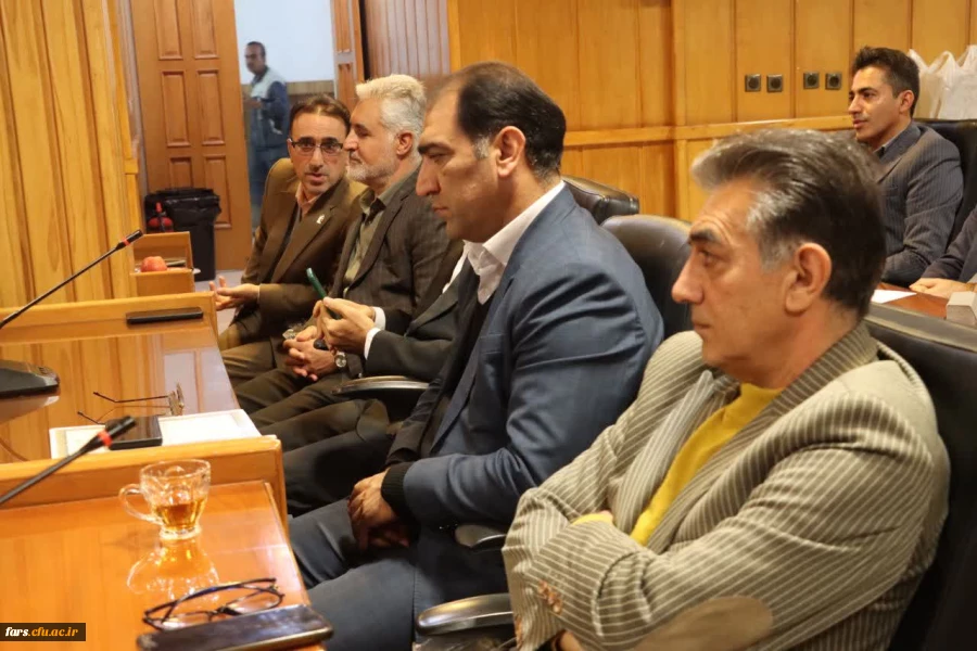 آیین معارفه دکتر امین باقری کراچی، سرپرست معاونت آموزشی و پژوهشی و  دکتر حسین فراست، سرپرست دانشکده علوم پایه دانشگاه فرهنگیان استان فارس 13