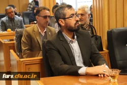 آیین معارفه دکتر امین باقری کراچی، سرپرست معاونت آموزشی و پژوهشی و  دکتر حسین فراست، سرپرست دانشکده علوم پایه دانشگاه فرهنگیان استان فارس 14