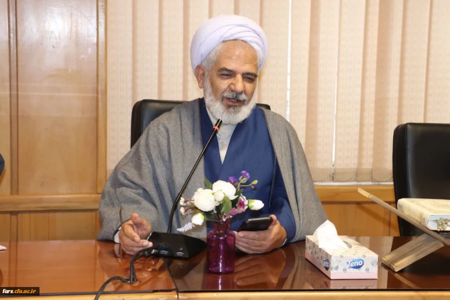 آیین معارفه دکتر امین باقری کراچی، سرپرست معاونت آموزشی و پژوهشی و  دکتر حسین فراست، سرپرست دانشکده علوم پایه دانشگاه فرهنگیان استان فارس 19