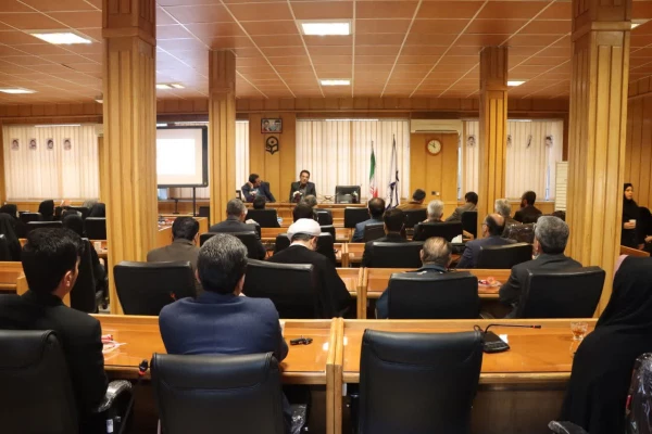 آیین معارفه دکتر امین باقری کراچی، سرپرست معاونت آموزشی و پژوهشی و  دکتر حسین فراست، سرپرست دانشکده علوم پایه دانشگاه فرهنگیان استان فارس 20