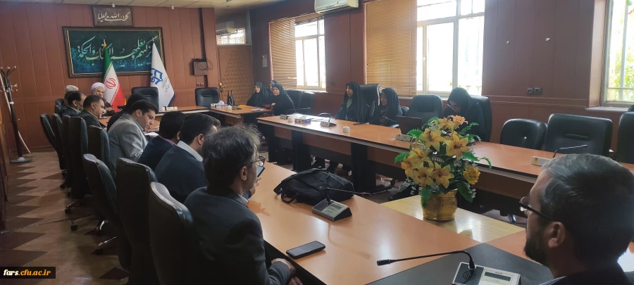 برگزاری جلسه شورای مدیران دانشگاه فرهنگیان استان فارس 3