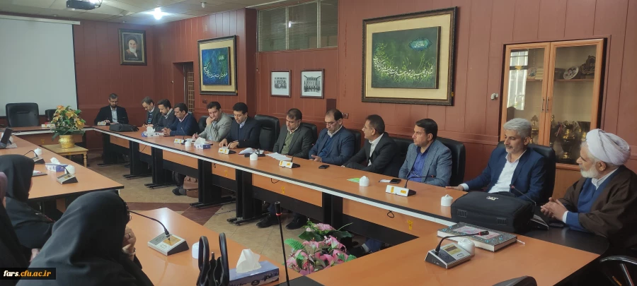 برگزاری جلسه شورای مدیران دانشگاه فرهنگیان استان فارس 11