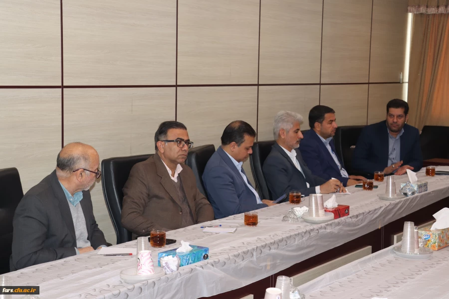 برگزاری جلسه شورای مالی دانشگاه فرهنگیان فارس  2