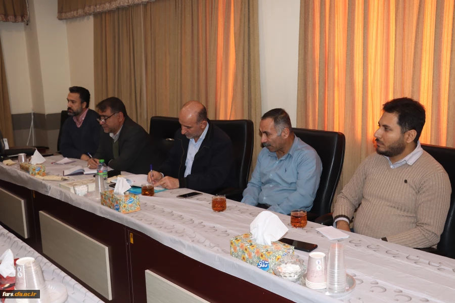 برگزاری جلسه شورای مالی دانشگاه فرهنگیان فارس  5