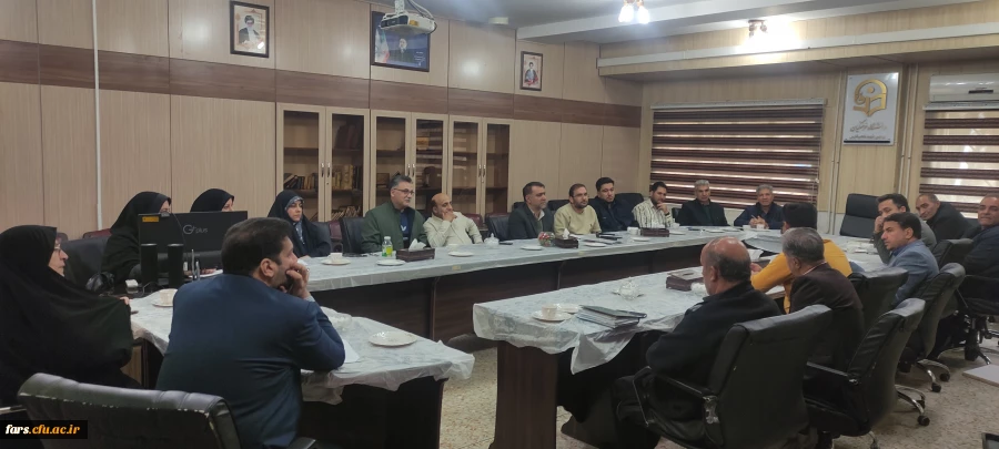 جلسه شورای مالی استان فارس  5