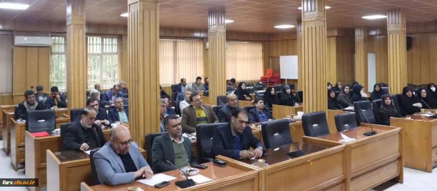 گردهمایی سرپرستان سراهای دانشجویی، مسئولین حراست و کارشناسان و کارشناس مسئولان دانشجویی دانشگاه فرهنگیان فارس 

 2