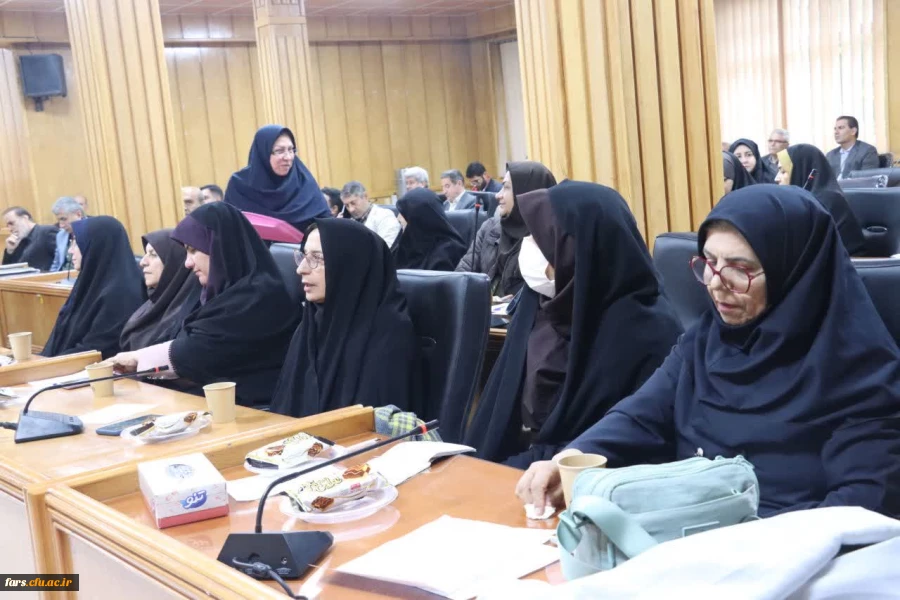 گردهمایی سرپرستان سراهای دانشجویی، مسئولین حراست و کارشناسان و کارشناس مسئولان دانشجویی دانشگاه فرهنگیان فارس 

 6