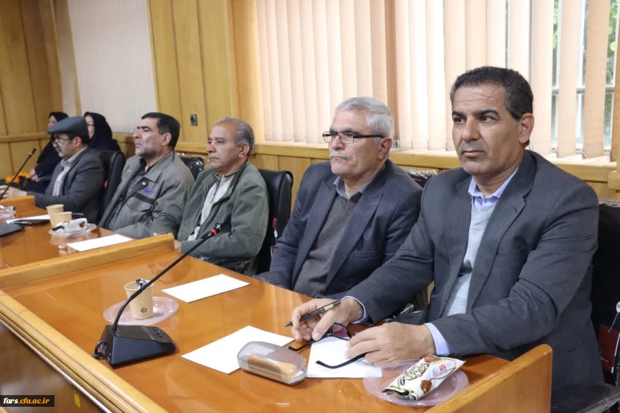 گردهمایی سرپرستان سراهای دانشجویی، مسئولین حراست و کارشناسان و کارشناس مسئولان دانشجویی دانشگاه فرهنگیان فارس 

 13