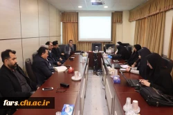 جلسه بررسی و نحوه اجرای آزمون پایانی نیمسال تحصیلی 1405-1404 به صورت مجازی و در بستر سامانهLMS 2