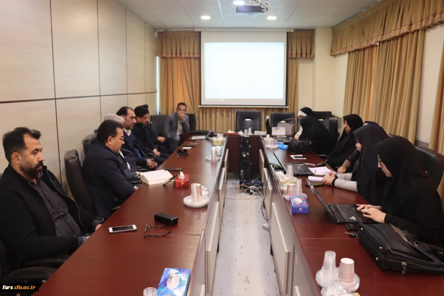 جلسه بررسی و نحوه اجرای آزمون پایانی نیمسال تحصیلی 1405-1404 به صورت مجازی و در بستر سامانهLMS 2