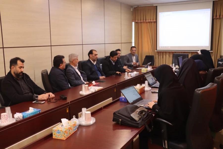 جلسه بررسی و نحوه اجرای آزمون پایانی نیمسال تحصیلی 1405-1404 به صورت مجازی و در بستر سامانهLMS 6