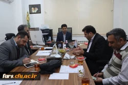 جلسه، کمیته برگزاری مسابقات ورزشی دانشگاه فرهنگیان فارس برگزار شد. 2