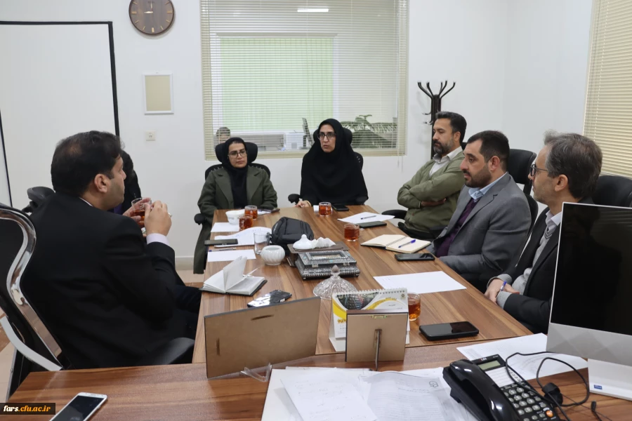 جلسه، کمیته برگزاری مسابقات ورزشی دانشگاه فرهنگیان فارس برگزار شد. 3