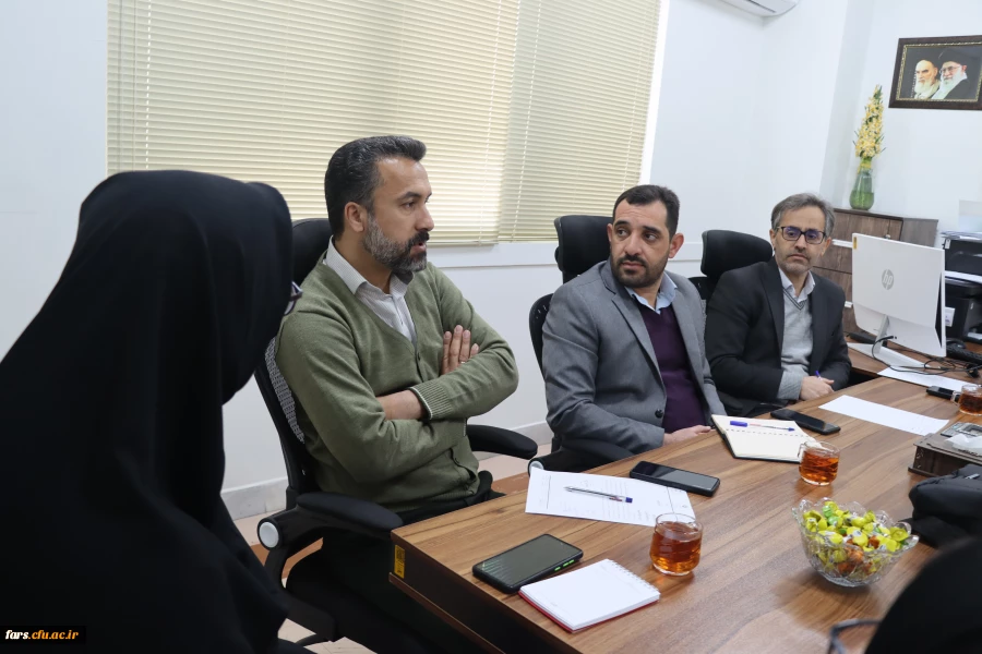 جلسه، کمیته برگزاری مسابقات ورزشی دانشگاه فرهنگیان فارس برگزار شد. 5