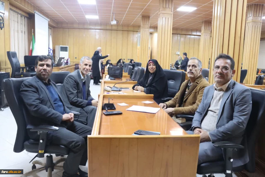 برگزاری جلسه انتخابات مدیران گروه های آموزشی دانشگاه فرهنگیان فارس 5