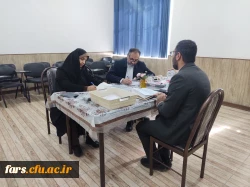 گزارش برگزاری مصاحبه علمی و عمومی متقاضیان تدریس
 3