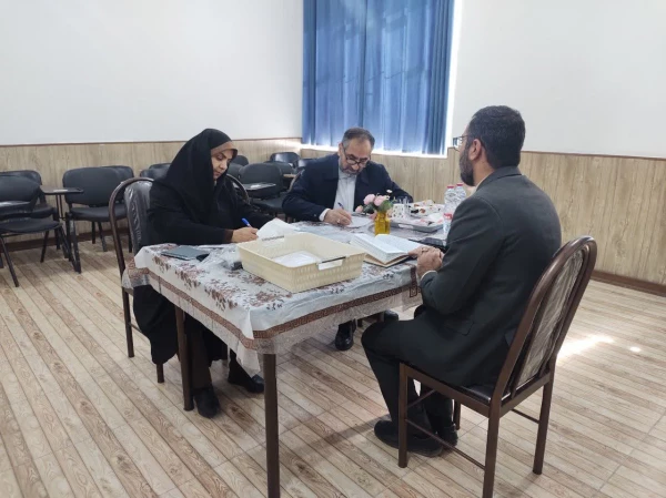 گزارش برگزاری مصاحبه علمی و عمومی متقاضیان تدریس
 3